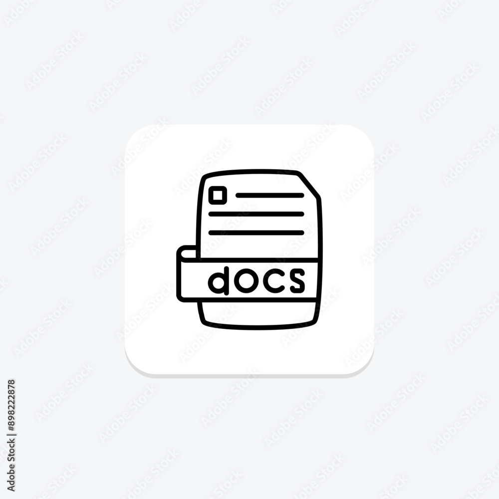 Sky Docs line icon , vector, pixel perfect, illustrator file Sky Docs line icon , vector, pixel perfect, illustrator file