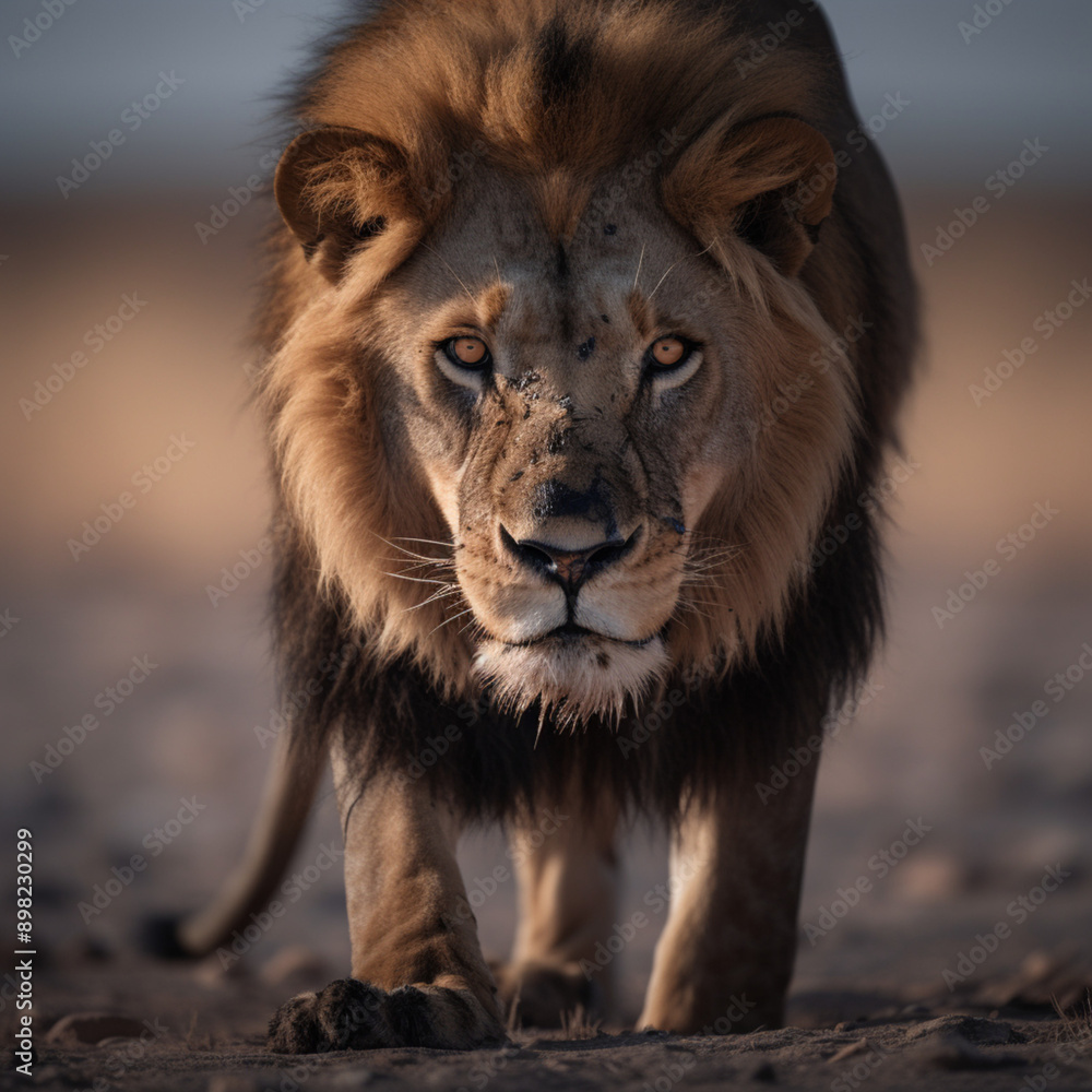 CLOSEUP PHOTO OF AN ANIMAL A LION CLOSEUP PHOTO OF AN ANIMAL A LION