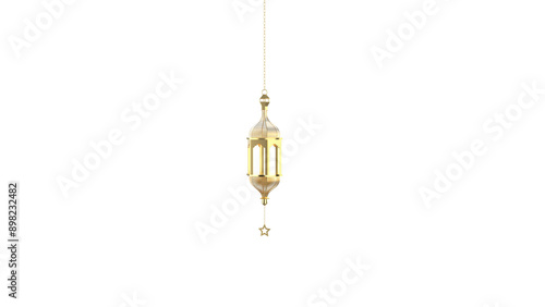 Ramdan Lamp Golden
