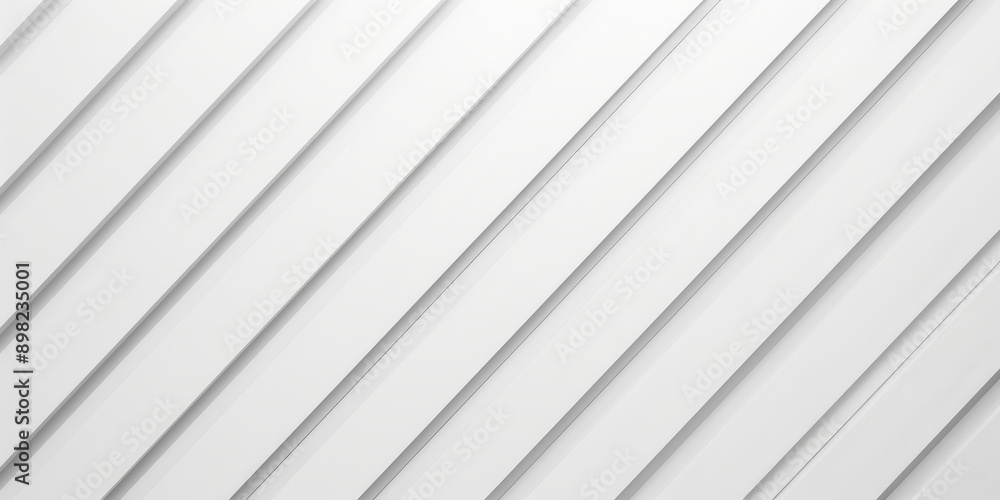 Obraz premium Clean and simple seamless white background with faint diagonal stripes