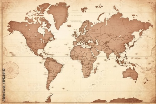 Vintage map backgrounds topography history.