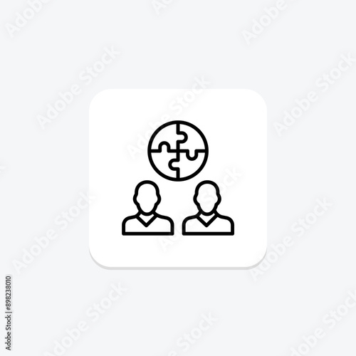 Self Understanding line icon , vector, pixel perfect, illustrator file