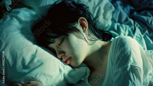 女, 女の子, 睡眠, ベッド, 眠る女の子, 夢, リラックス, 寝顔, 可愛い, 美しい, Female, girl, sleeping, bed, sleeping girl, dream, relaxing, sleeping face, pretty, beautiful