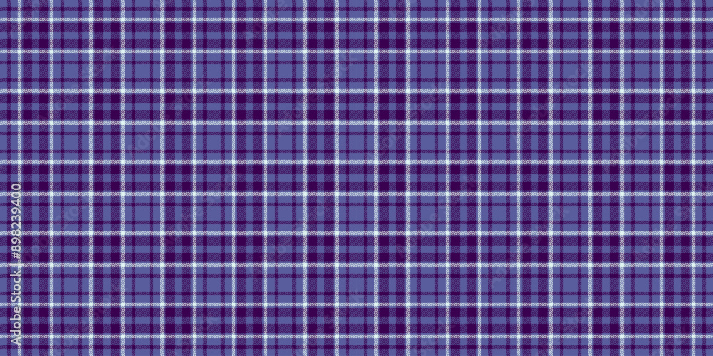Refresh pattern plaid textile, bathroom texture tartan background. Festival vector check seamless fabric in blue and purple colors.