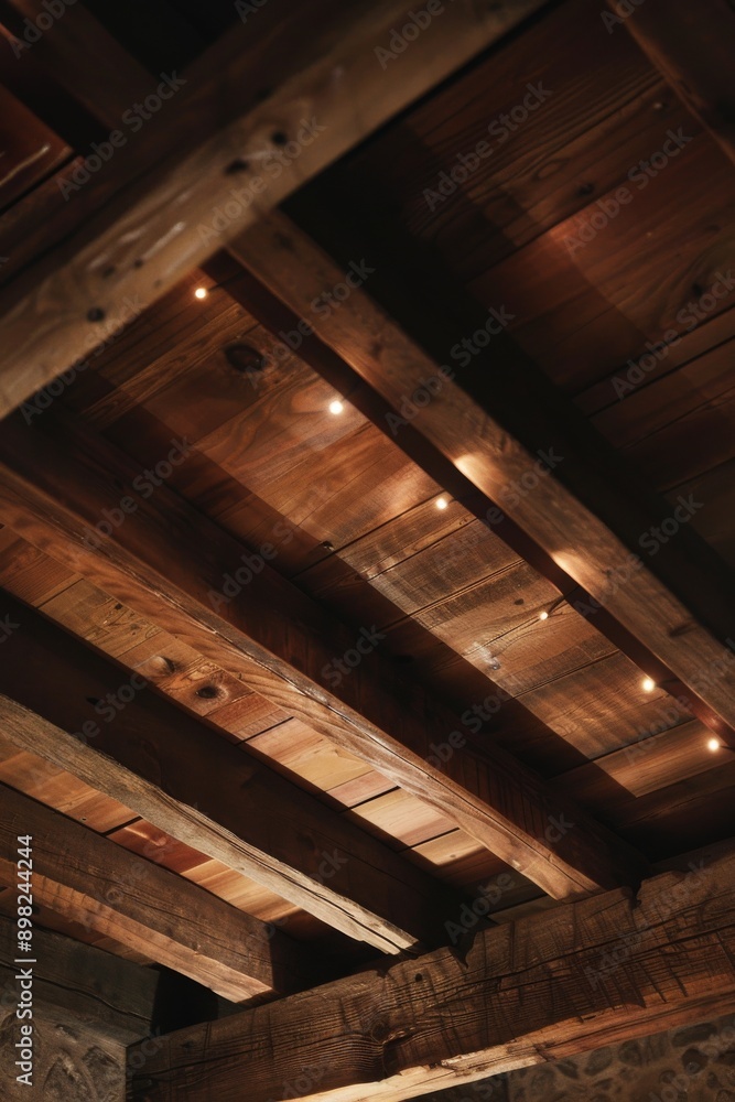 Wooden ceiling with light bulbs. Wooden ceiling with lamps. Wooden ceiling. Wooden ceiling with light bulbs. Wooden ceiling with lamps. Wooden ceiling.