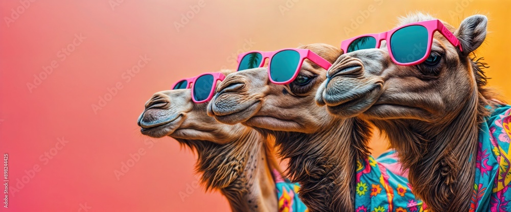 Cool Camels in Sunglasses