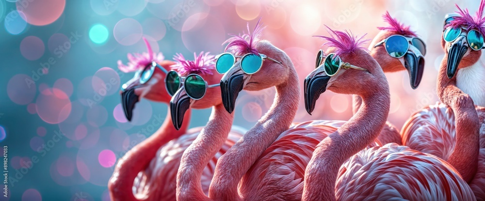 Cool Flamingo Friends