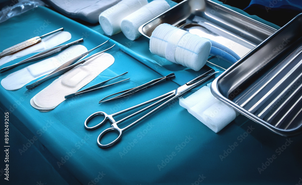 Medical equipment in the operating room Medical equipment in the operating room