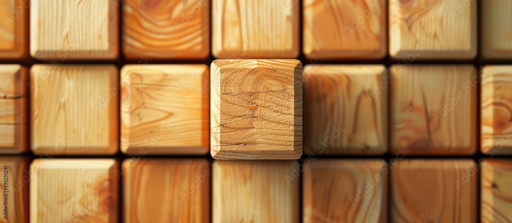 Block of wood featured on the building with blank space for text Ideas related to business planning risk management and strategy are depicted in the image. Creative banner. Copyspace image Block of wood featured on the building with blank space for text Ideas related to business planning risk management and strategy are depicted in the image. Creative banner. Copyspace image