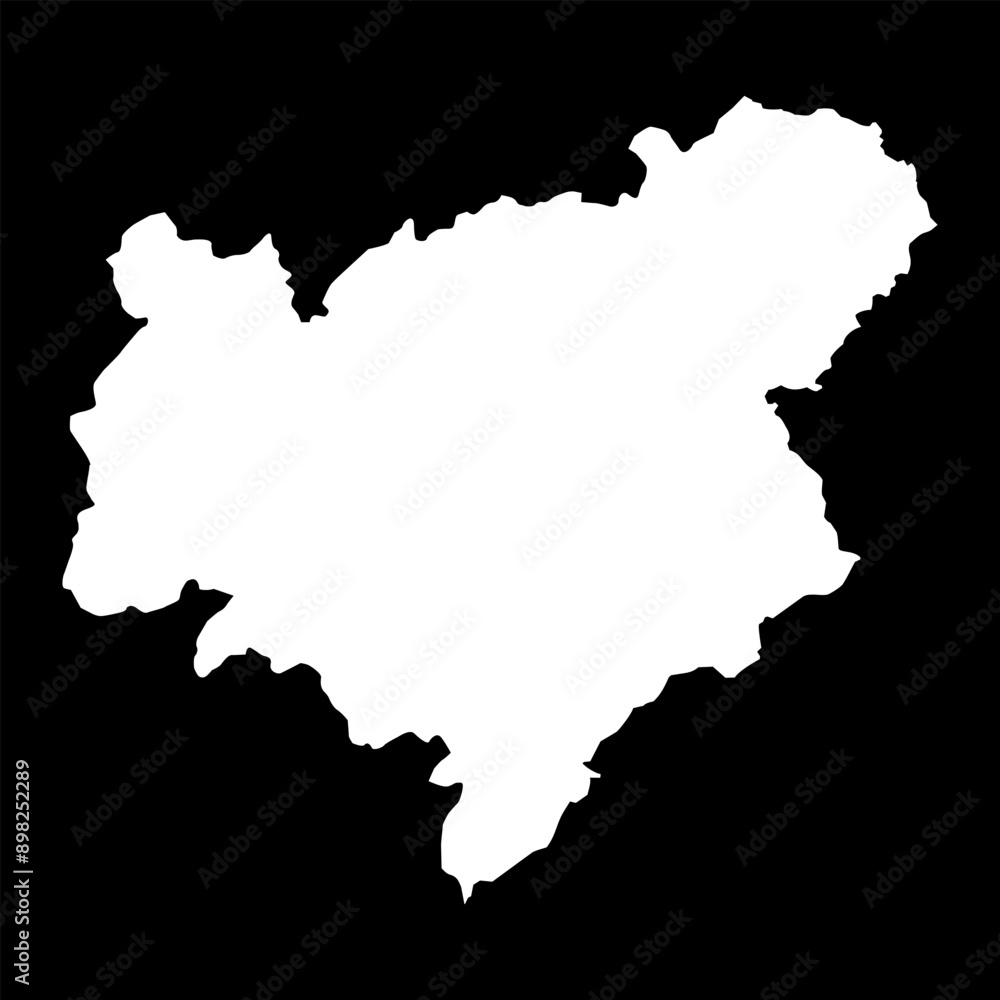 Scottish Borders map, council area of Scotland. Vector illustration. Scottish Borders map, council area of Scotland. Vector illustration.