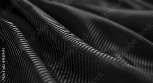Wallpaper Mural Carbon Fiber Fabric Structure. Abstract Dark Background with Industrial Tech Stripes Torontodigital.ca