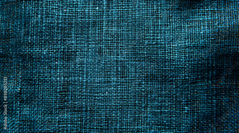 Panoramic close-up texture of natural weave cloth in dark and green suit color grunge texture. Panoramic close-up texture of natural weave cloth in dark and green suit color grunge texture.