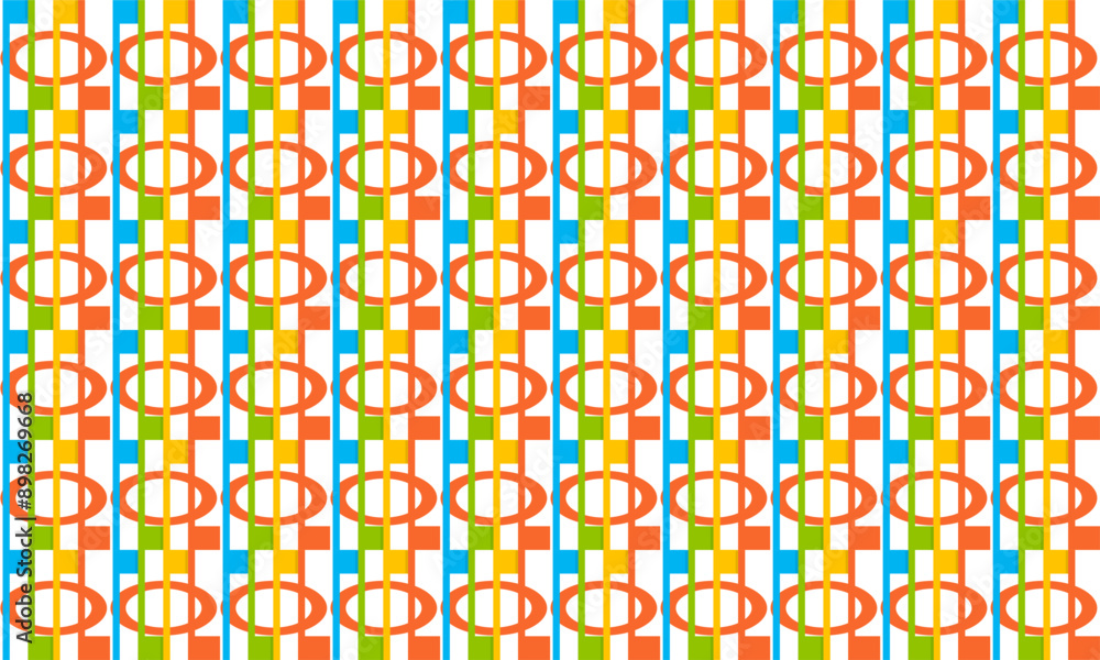 seamless pattern with dots oval ring colorful background, Abstract background with vintage color strip vertical lines endless pattern, seamless replete, design for fabric printing or retro background seamless pattern with dots oval ring colorful background, Abstract background with vintage color strip vertical lines endless pattern, seamless replete, design for fabric printing or retro background