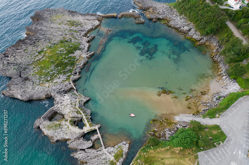 Port of Islares, Cantabria, Spain photo