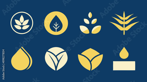 Unique Natural Product Logos for Organic Brands.