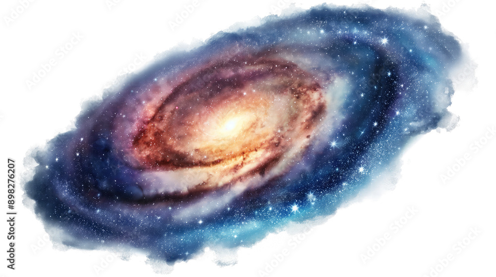 © Vector Nazmul - A galaxy isolated on transparent white background, clipping path © Vector Nazmul - A galaxy isolated on transparent white background, clipping path