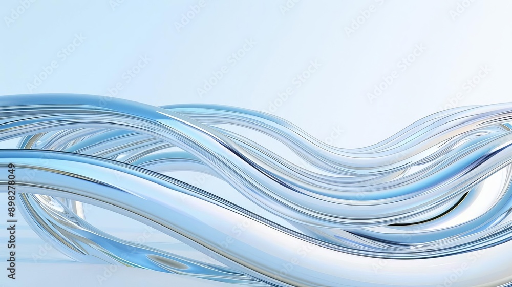 Holographic oil waves, smooth motion, advanced refinery, continuous flow Holographic oil waves, smooth motion, advanced refinery, continuous flow