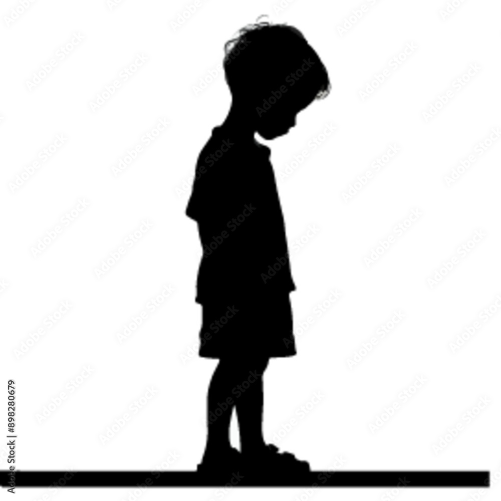 child silhouette, kids silhouette. child silhouette, kids silhouette.