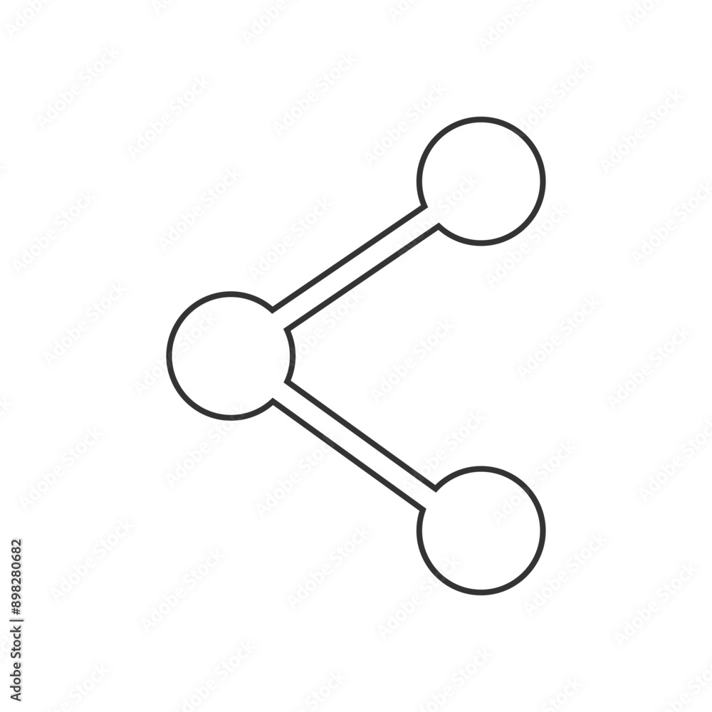 Share icon, social media connection. Vector Share icon, social media connection. Vector