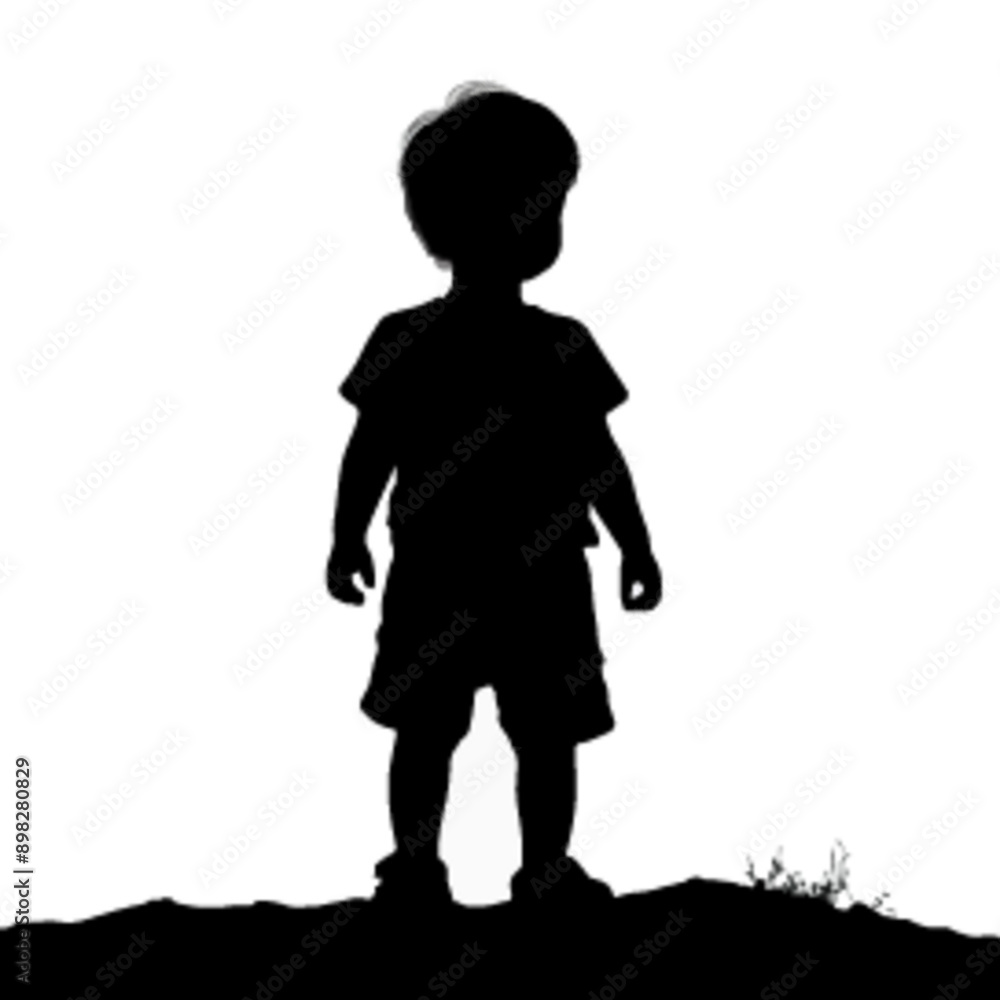 child silhouette, kids silhouette. child silhouette, kids silhouette.