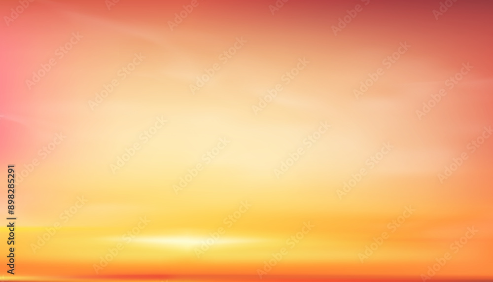 Sunset Sky Background,Sunrise cloud Orange,Yellow,Pink in morning Summer,Vector sunny Autumn,Nature landscape field in evening.Winter sunlight,cartoon illustration Horizon Spring sundown by Sea Beach Sunset Sky Background,Sunrise cloud Orange,Yellow,Pink in morning Summer,Vector sunny Autumn,Nature landscape field in evening.Winter sunlight,cartoon illustration Horizon Spring sundown by Sea Beach