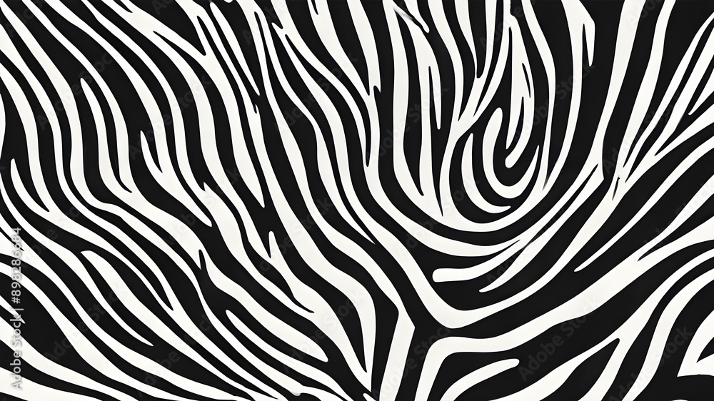 Zebra stripe pattern with black and white contrast Zebra stripe pattern with black and white contrast