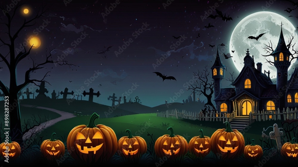 halloween background with pumpkin halloween background with pumpkin