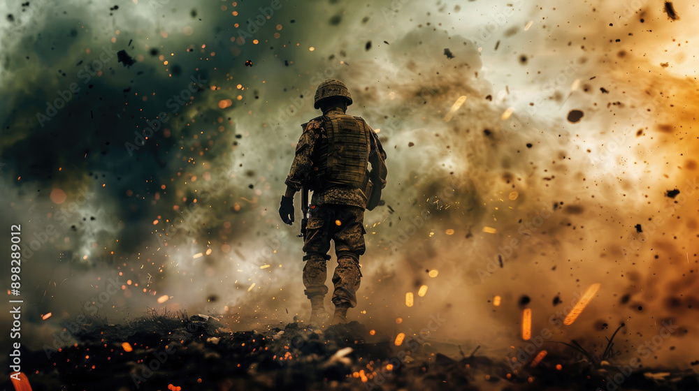 男, 男性, 兵士, 戦争, 戦地, 戦い, 軍隊, 対立, 後ろ姿, 佇む男性, Man, male, soldier, war, battlefield, battle, army, confrontation, back, standing man 男, 男性, 兵士, 戦争, 戦地, 戦い, 軍隊, 対立, 後ろ姿, 佇む男性, Man, male, soldier, war, battlefield, battle, army, confrontation, back, standing man