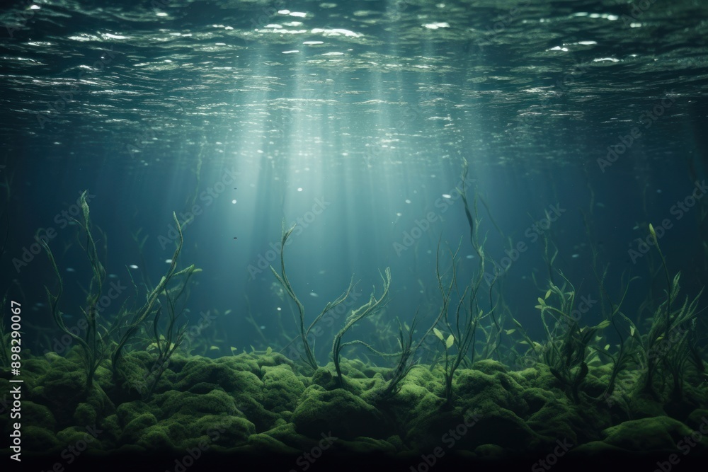 Fototapeta premium Undersea underwater outdoors nature.