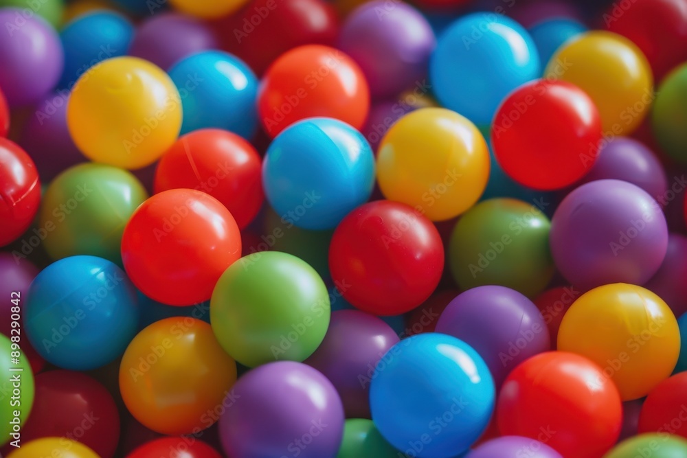Colorful Ball Pit. Abstract Background with Bright Colours for Children's Play Colorful Ball Pit. Abstract Background with Bright Colours for Children's Play