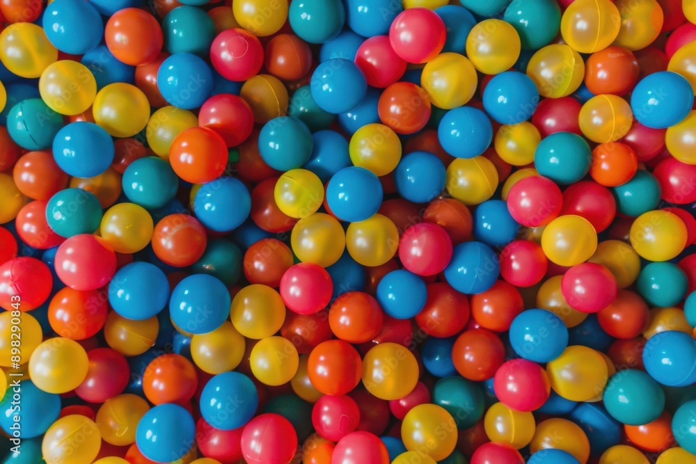 Colorful Ball. Abstract Bright Background with Ball Pit for Children Colorful Ball. Abstract Bright Background with Ball Pit for Children