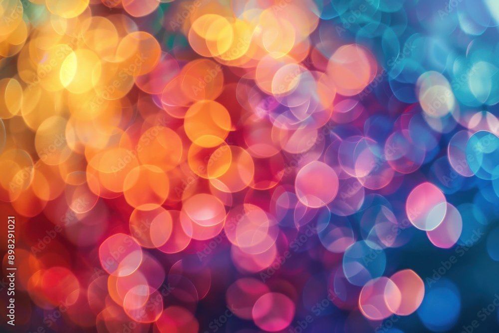 Colorful Bokeh. Abstract Lights Blur Bokeh Background with Luxury Blurred Colors Colorful Bokeh. Abstract Lights Blur Bokeh Background with Luxury Blurred Colors