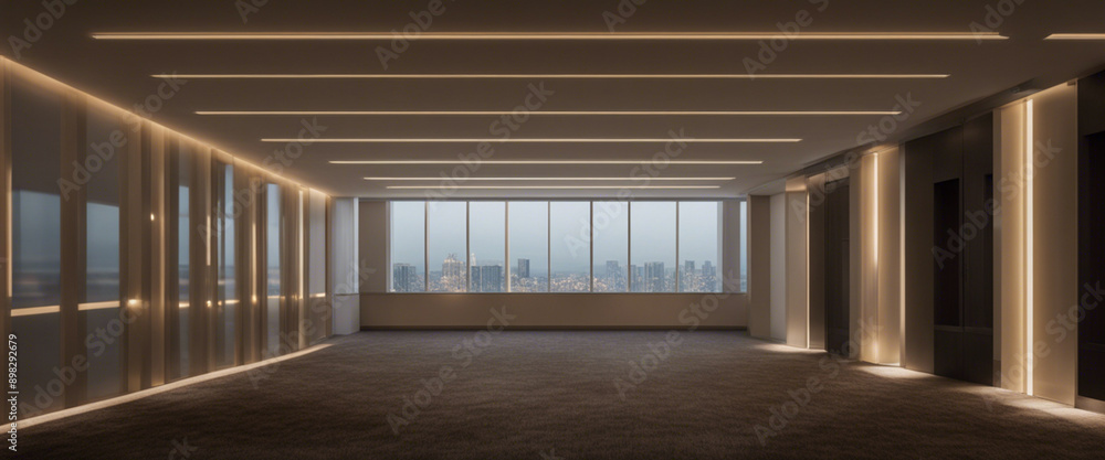 Fototapeta premium Empty Condo | Real Estate | Staging | Design Purposes