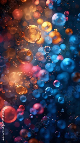 Floating Bubbles in the Air