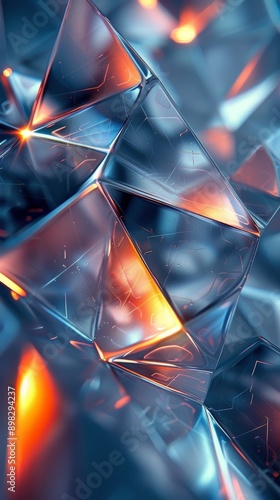 Close Up of Glass Object With Blurry Background