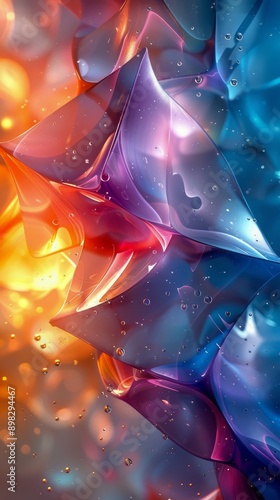 Close Up of Glass Object With Blurry Background
