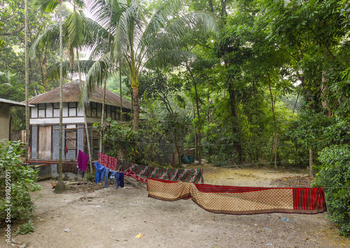 Old heritage house in the forest, Dhaka Division, Tongibari, Bangladesh photo