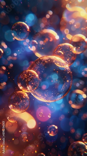 Floating Bubbles in the Air