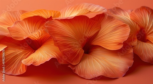 Wallpaper Mural red and yellow flowers Torontodigital.ca