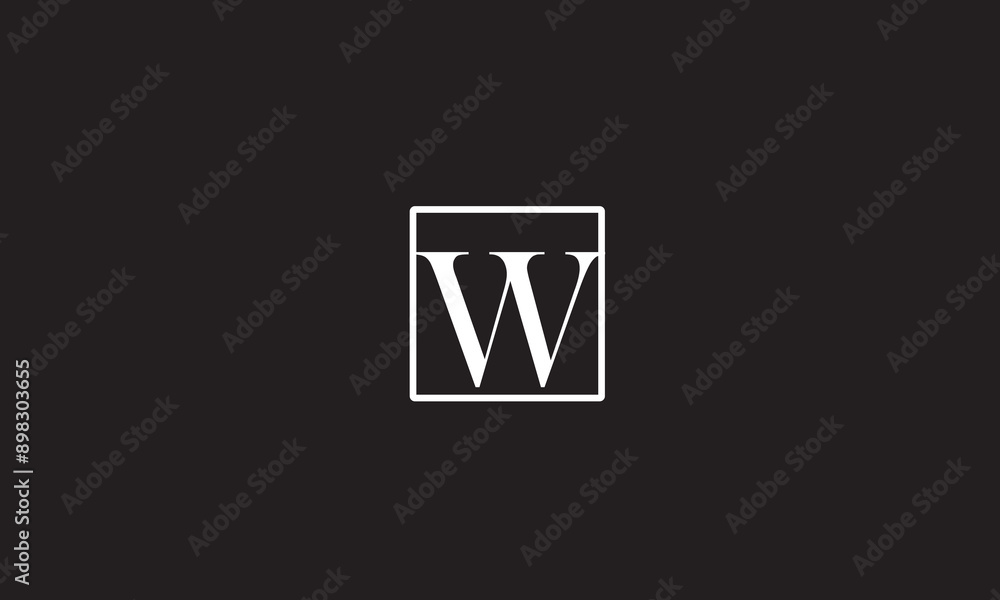 W, WW, Abstract Letters Logo Monogram W, WW, Abstract Letters Logo Monogram