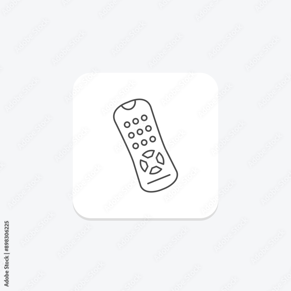 Remote thinline icon , vector, pixel perfect, illustrator file Remote thinline icon , vector, pixel perfect, illustrator file