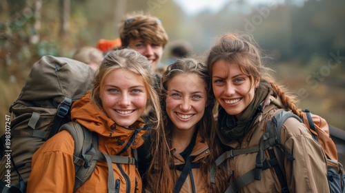 Three Women Standing Together