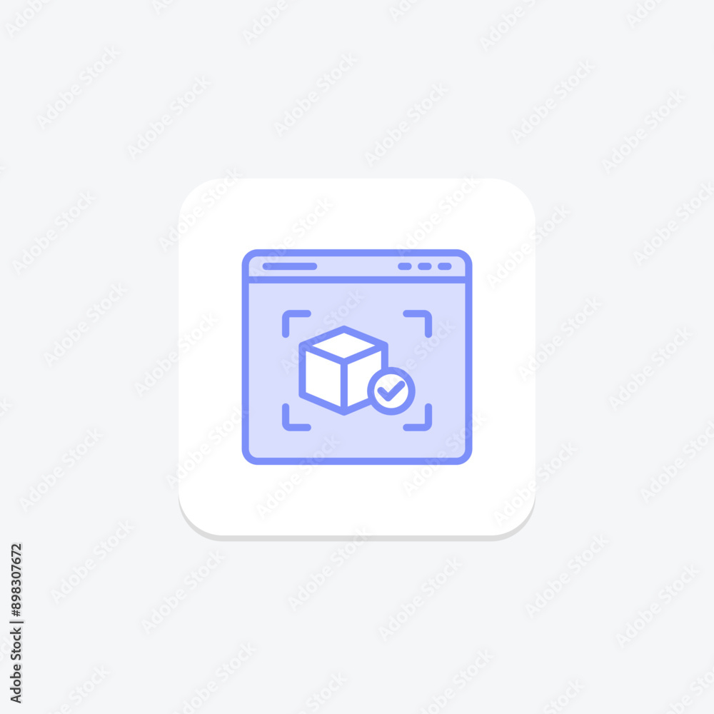 Rendering duotone line icon , vector, pixel perfect, illustrator file Rendering duotone line icon , vector, pixel perfect, illustrator file