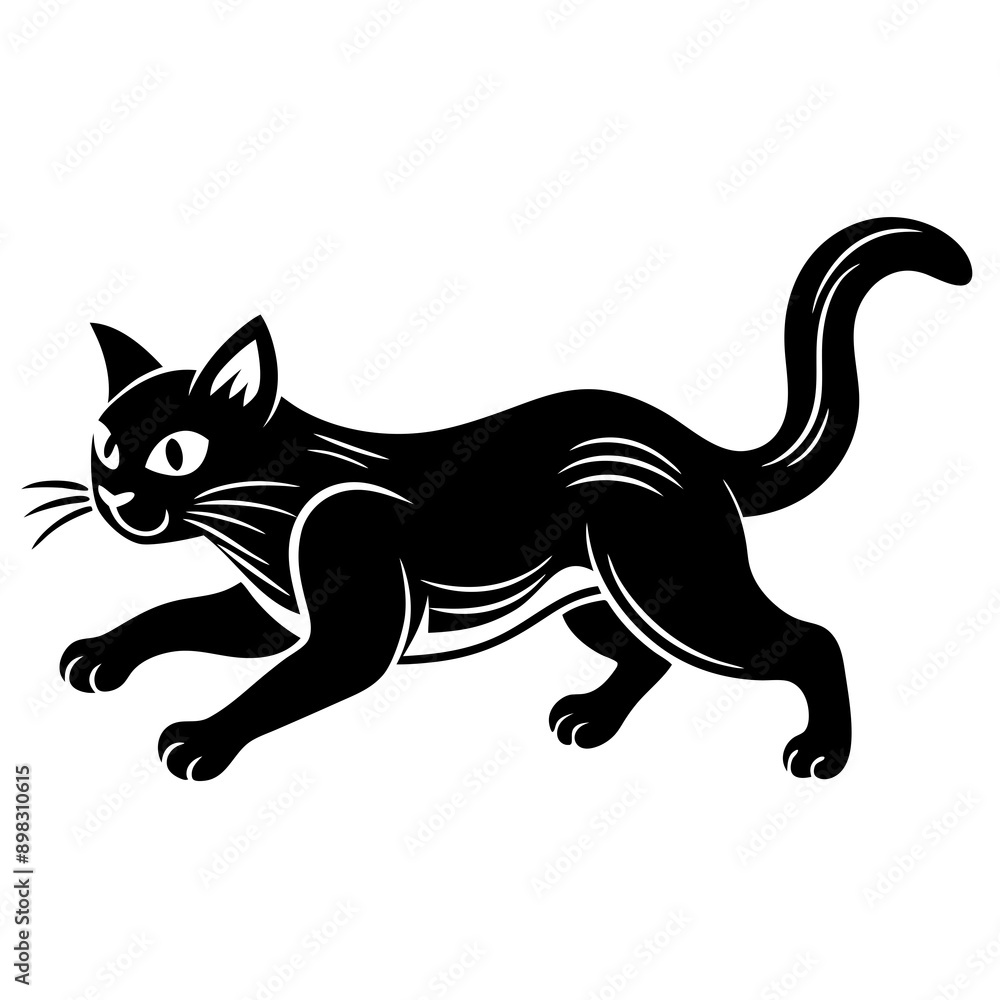 Obraz premium cat vector