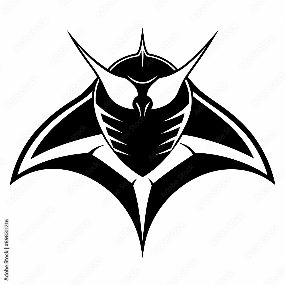 Fototapeta premium manta ray icon vector