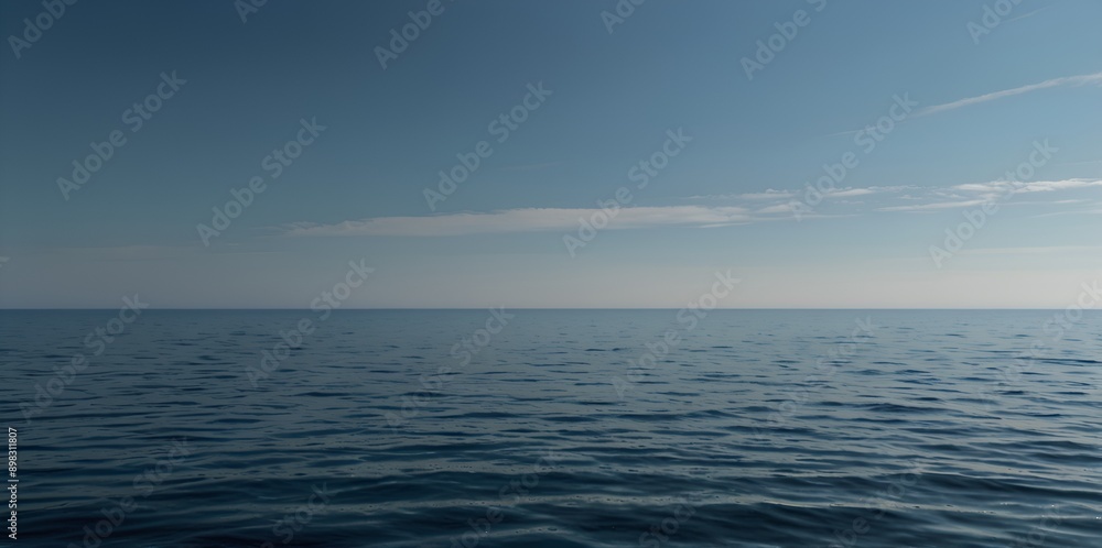 A very calm sea A very calm sea