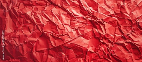 Wallpaper Mural Crumpled red paper texture providing high quality background with ample copy space image for text Torontodigital.ca