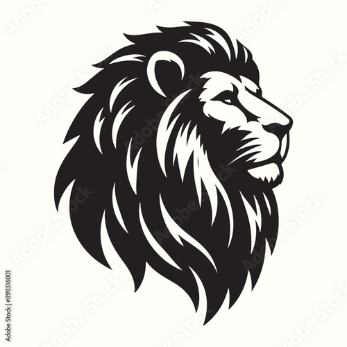 Lion Silhouette Vector Illustration Design