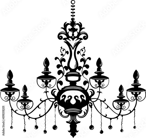 victorian vintage chandelier