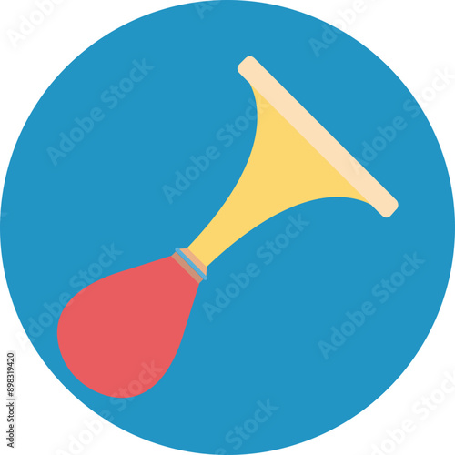 Tuba vector icon in rounded style 